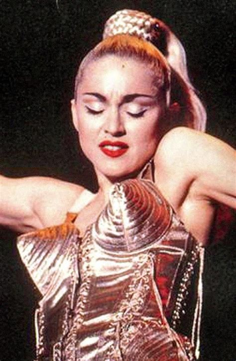 madonna cone bra vogue.